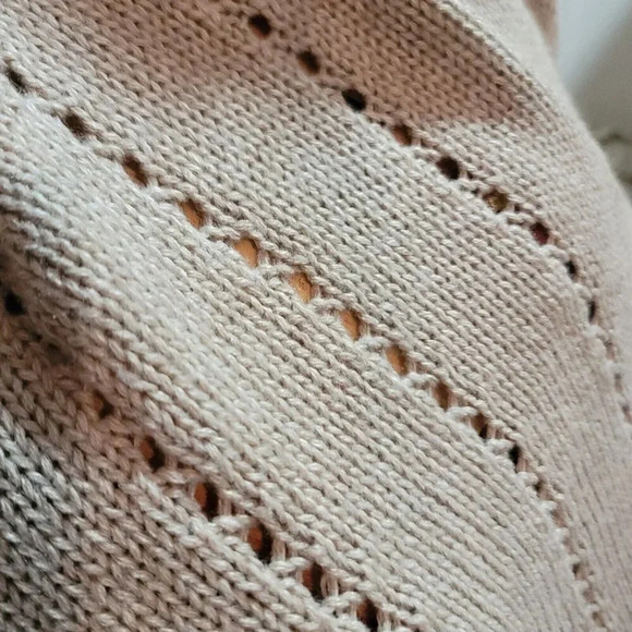 Charter Club Tan Poncho Sweater - Picture 3 of 10